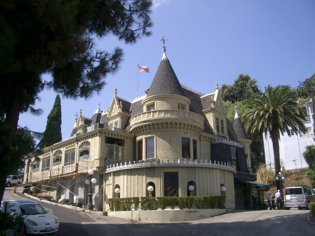The Magic Castle in Los Angeles, where each room is rigged to the hilt with tricks and illusions.
