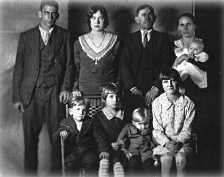 The Lawson family portrait, taken two weeks before the murders.