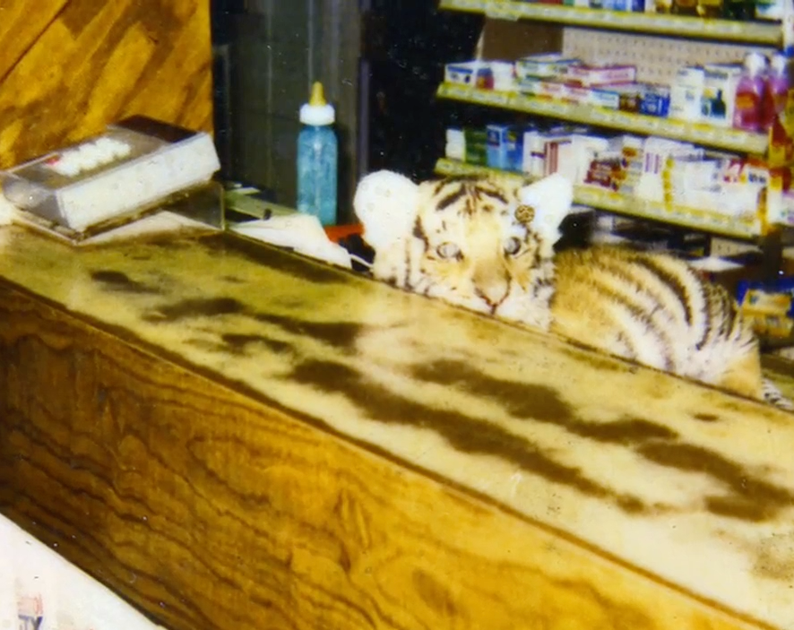 Tony behind the register.